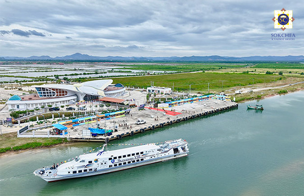 Kampot tourism Port